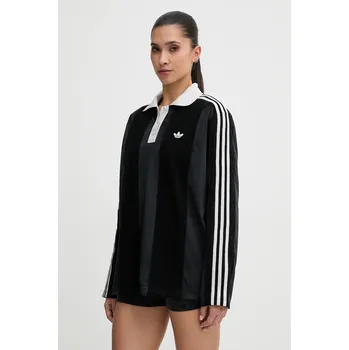 Tričko s dlouhým rukávem adidas Originals KR7652 černá 99X, vel. XL