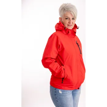 Dámská bunda Temster Dámská větrovka FURIOS [23040] Barva: Červená, Velikost: 3XL