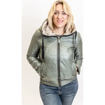 Pánská větrovka Italy fashion Přechodová bunda LOS ANGELES Barva: Khaki, Velikost: M