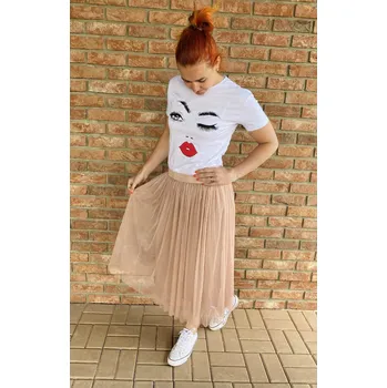 Dámská sukně Italy fashion Tylová sukně ROSEMARY Barva: tyrkysová, Velikost: UNI