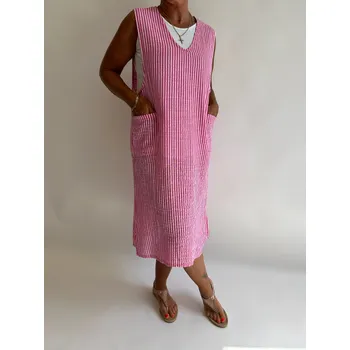 Dámské šaty Italy fashion Šaty HERBA Barva: Růžová, Velikost: UNI - L-2XL