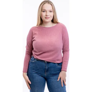 Italy fashion Úpletový top MAYA Barva: Starorůžová, Velikost: UNI: M-2XL