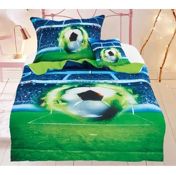 Povlečení Universal design Ložní povlečení s 3D fotbalovým míčem