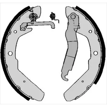 Brzdový systém Sada brzdových čelistí STARLINE