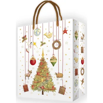 Dárková taška QUIRE PUBLISHING Dárková taška M 8262 QP - vánoční