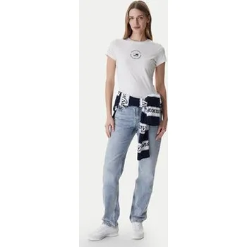 Pánské oblečení Tommy Jeans T-Shirt DW0DW22273 Bílá Slim Fit L