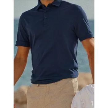 Oblečení a móda Sinsay - Polo - námořnická modrá - 613EY-59X - 613EY-59X-2XL