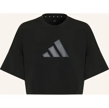 Dámské tričko Adidas Dívčí Oversized Tričko Future Icons, černá / šedá, 128