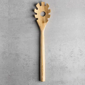 Naběračka KITCHENAID Classic Bamboo 32,5 cm - bambusová lžíce na těstoviny / spaghetti