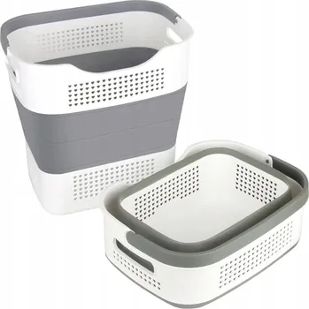 Koš na prádlo Skládací koš na prádlo, nádoba na prádlo, úložný koš, 35 l