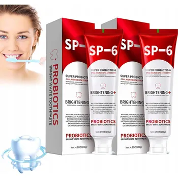 zubní pasta Zubní pasta SP-6 Professional White Plus pro bělení a odstranění pigmentových skvrn 2 ks