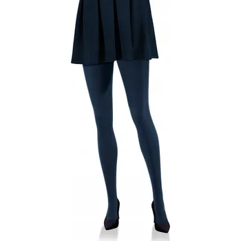 Dámské punčochy Sesto Senso dámské zimní teplé punčocháče 100 DEN krycí 2 Tmavě modré (Granatowe)