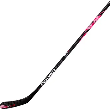 Hokejka Kompozitová hokejka POWERTEK V1.0 Pink Žák (youth) P92 (Matthews) pravá ruka dole, flex 35