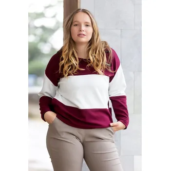 Dámská mikina Antom Dámská mikina JASPER [3958] Barva: Vínová, Velikost: 48