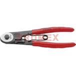KNIPEX 95 61 150 Nůžky na bovdeny, plastové návleky, fosfátováno na černo