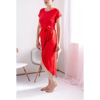 Dámské šaty Italy fashion Šaty RIA Barva: Červená, Velikost: UNI