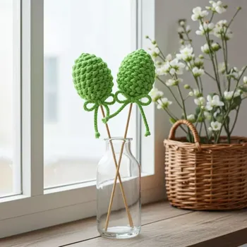 Velikonoční dekorace Zápich, vajíčko - zelená (seledyn) (velikonoční dekorace)