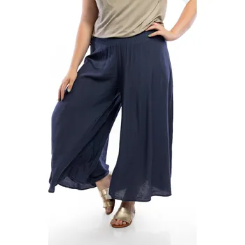 Dámská sukně Italy fashion Kalhotová sukně ROZÁLIE Barva: Tmavě modrá, Velikost: UNI: M-2XL