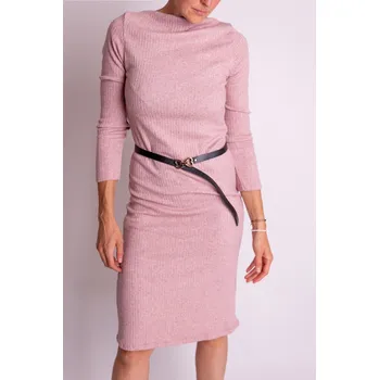 Dámské šaty Italy fashion Šaty LORA Barva: Růžová, Velikost: UNI - M/L