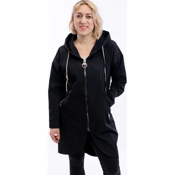 Dámská bunda Italy fashion Dámská parka ELARA Barva: Černá, Velikost: UNI: M-XL