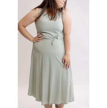 Dámské šaty Italy fashion Šaty VIOLA Barva: Zelená, Velikost: UNI - L/XL