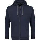 ADAMO mikina pánská 159306 s kapucí nadměrná velikost tmavě modrá 10XL