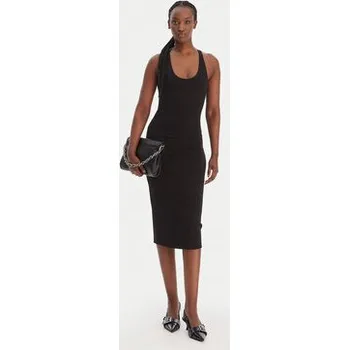 Dámské šaty Armani Exchange Každodenní šaty XW000820 AF13729 UC001 Černá Slim Fit XS