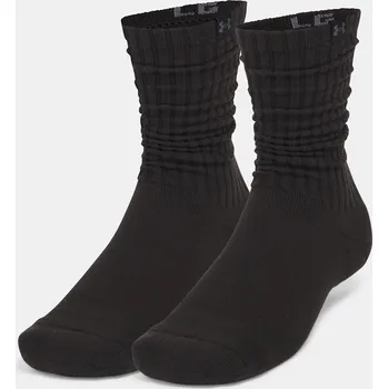 Unisexové ponožky Under Armour Sportswear Ctn Scrunc 1390129-002 Černá LG