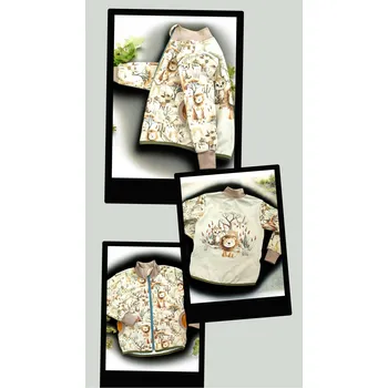 Chlapecká mikina Dětská mikina na zip 98 104 barevné varianty Velikost: 98/104 safari zvířátka s panelem (širší verze) Dětská mikina na zip