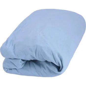Bytový textil Jersey prostěradlo BASIC MODRÉ 180x200 cm