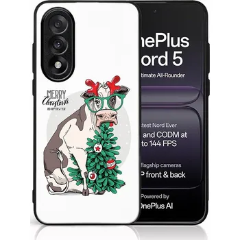 Vánoční dekorace VSECHNONAMOBIL 125645 MY ART Kryt s vánočním designem OnePlus Nord 5 5G MERRY CHRISTMAS (074)