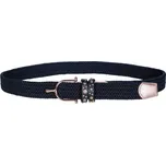 Pásek HKM Rosegold Glamour deep blue 75cm