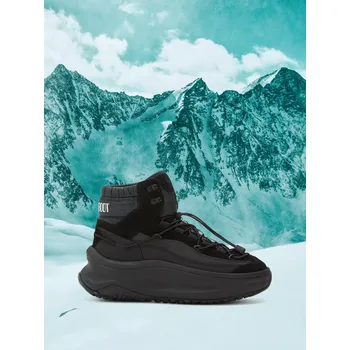 Pánská obuv Pánské sněhule Moon Boot Moon247 XLace Mid Black