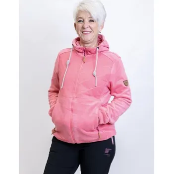 Pánská mikina Temster Fleesová vyteplená mikina SETRA [23842] Barva: Růžová, Velikost: L