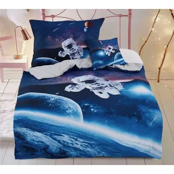 Povlečení Universal design Ložní povlečení s 3D kosmonautem