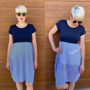 Dámské šaty Italy fashion Šaty ODYSEA Barva: Khaki, Velikost: UNI - L/XL