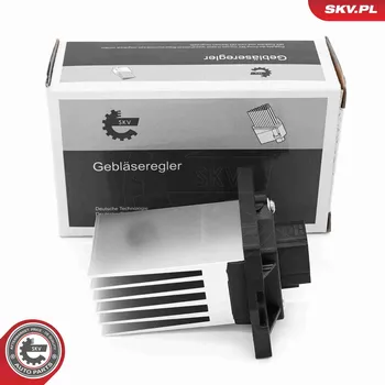 Řídící jednotka Odpor, vnitřní tlakový ventilátor ESEN SKV 94SKV125