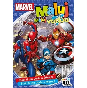 omalovánky Marvel - Maluj vodou A5