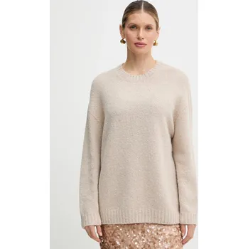 Dámský svetr Svetr s příměsí vlny Weekend Max Mara PESCO 2615361161600 béžová 08X, vel. XL