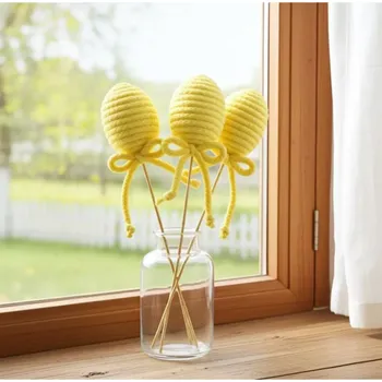 Velikonoční dekorace Eva Čermáková Ateliér Ceva Zápich Žlutý