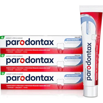 zubní pasta PARODONTAX Whitening Zubní pasta 3 x 75&nbsp;ml