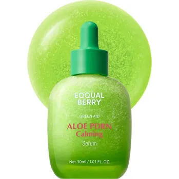 Pleťové sérum EQQUALBERRY - Aloe PDRN Calming Serum - Zklidňujcící sérum s Aloe vera a PDRN - 30 ml