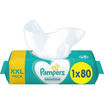 Dětská kosmetika PAMPERS Sensitive XXL 80 ks