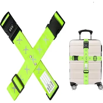 Příslušenství k zavazadlu Popruh na zavazadla, 2 kusy, dobře viditelný popruh na zavazadla, popruhy na zavazadla, popruh na