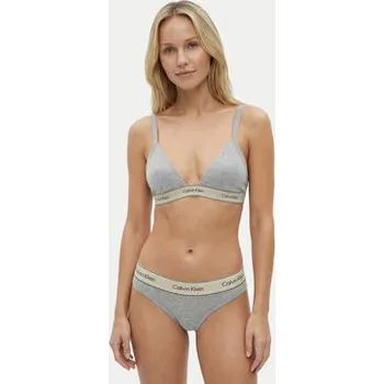 Kalhotky Calvin Klein Underwear Klasické kalhotky LV00QF8598 Šedá XS