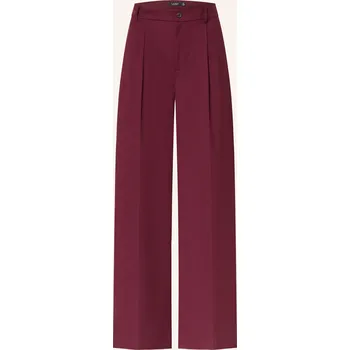 Dámské oblečení Lauren Ralph Lauren Dámské Kalhoty Marlene, tmavě červená, 38