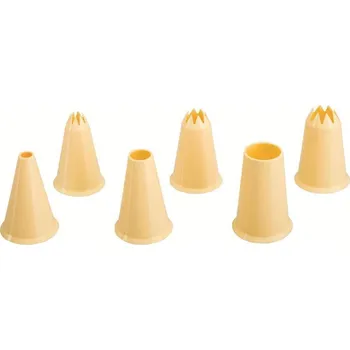 Plastové cukrářské špičky set – 6ks - Ibili | Cukrářské potřeby