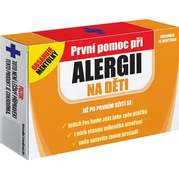 Cukrovinka Nekupto Vtipné mentolky alergie na děti 7,5 g