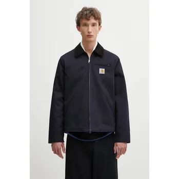 Pánská větrovka Bavlněná bunda Carhartt WIP Detroit Jacket, XL, námořnická modř, 59X
