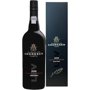 J.H. Andresen LBV 2020 Port 0,75l 20% + Dárkové balení